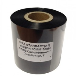 Риббон ExpertID 60x300 воск (wax) / 25 мм диаметр втулки (1) / намотка OUT