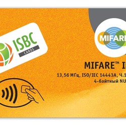 Бесконтактная смарт-карта Mifare ID ISO Card (4 byte nUID)